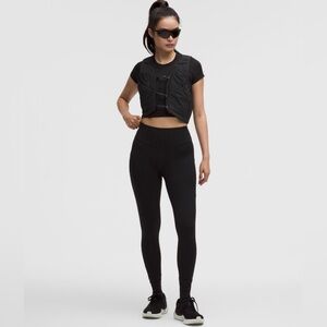 [EUC] $128 LULULEMON Fast ‘N Free High-Rise Tight in Black. Size 6